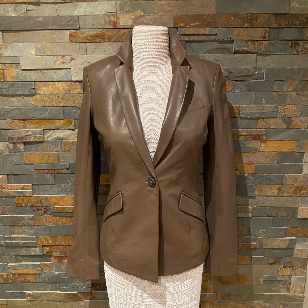 ATM Leather Blazer (Mulitple Sizes) NWT